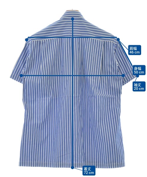 COMME des GARCONS SHIRT（コムデギャルソンシャツ）カジュアルシャツ 青 サイズ:M メンズ/2200625502035