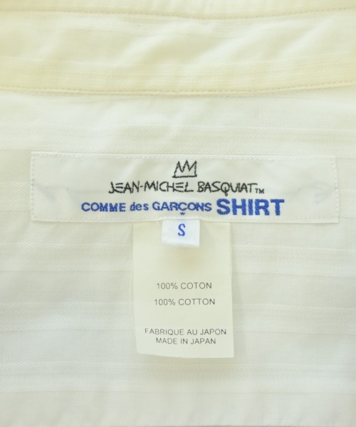 COMME des GARCONS SHIRT（コムデギャルソンシャツ）カジュアルシャツ 白 サイズ:S メンズ/2200625682027