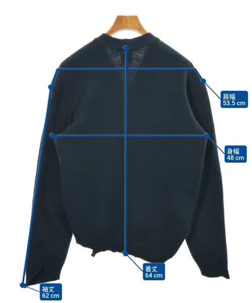 COMME des GARCONS SHIRT（コムデギャルソンシャツ）カーディガン 紺 サイズ:S メンズ/2200625742011