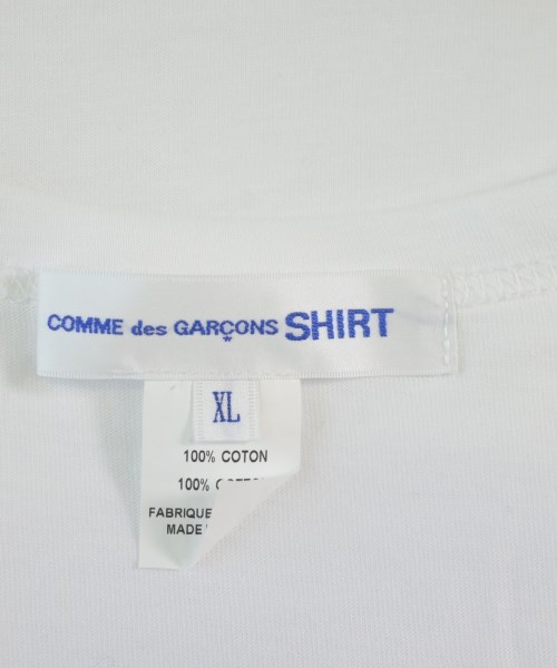 COMME des GARCONS SHIRT（コムデギャルソンシャツ）Tシャツ・カットソー 白 サイズ:XL メンズ/2200618360031