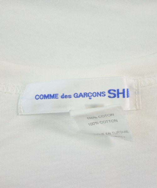 COMME des GARCONS SHIRT（コムデギャルソンシャツ）Tシャツ・カットソー 白 サイズ:M メンズ/2200625841318