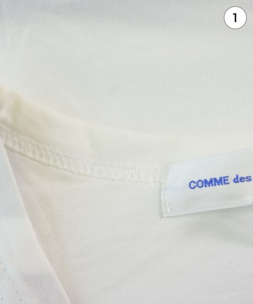 COMME des GARCONS SHIRT（コムデギャルソンシャツ）Tシャツ・カットソー 白 サイズ:M メンズ/2200625841318