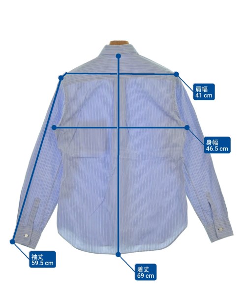 COMME des GARCONS SHIRT（コムデギャルソンシャツ）カジュアルシャツ 青 サイズ:S メンズ/2200624077022