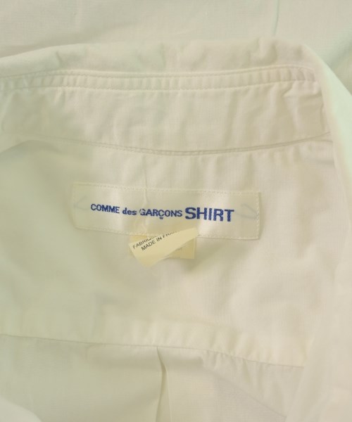 COMME des GARCONS SHIRT（コムデギャルソンシャツ）カジュアルシャツ 白 サイズ:S メンズ/2200624077046