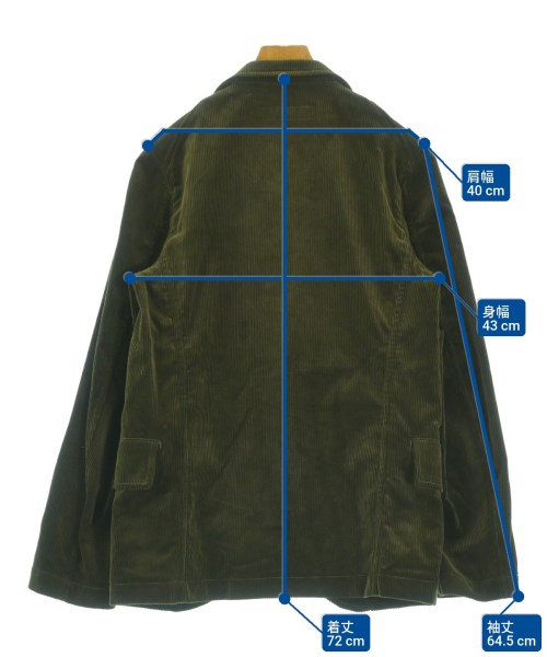 COMME des GARCONS SHIRT（コムデギャルソンシャツ）ジャケット 緑 サイズ:XS メンズ/2200627836053