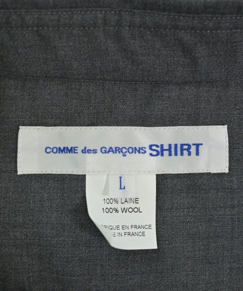 COMME des GARCONS SHIRT（コムデギャルソンシャツ）カジュアルシャツ グレー サイズ:L メンズ/2200629486010