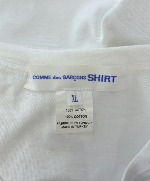 COMME des GARCONS SHIRT（コムデギャルソンシャツ）Tシャツ・カットソー 白 サイズ:XL メンズ/2200630058039