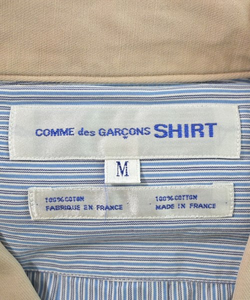 COMME des GARCONS SHIRT（コムデギャルソンシャツ）カジュアルシャツ ベージュ サイズ:M メンズ/2200630219331