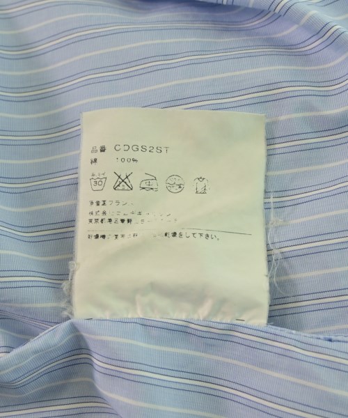 COMME des GARCONS SHIRT（コムデギャルソンシャツ）カジュアルシャツ 青 サイズ:S メンズ/2200630849057
