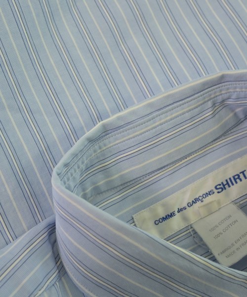 COMME des GARCONS SHIRT（コムデギャルソンシャツ）カジュアルシャツ 青 サイズ:S メンズ/2200630849057