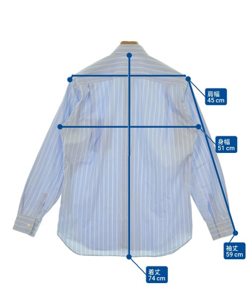 COMME des GARCONS SHIRT（コムデギャルソンシャツ）カジュアルシャツ 青 サイズ:S メンズ/2200630849057