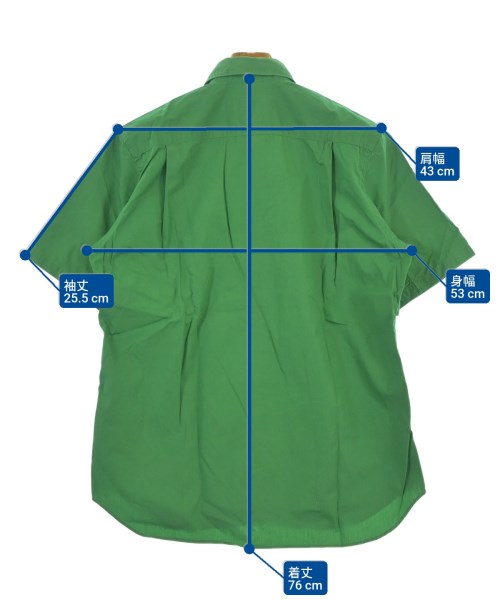 COMME des GARCONS SHIRT（コムデギャルソンシャツ）カジュアルシャツ 緑 サイズ:M メンズ/2200630850015