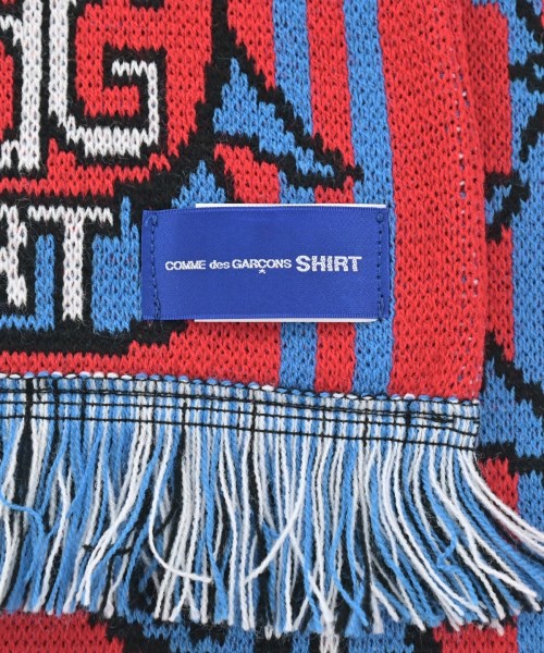 COMME des GARCONS SHIRT（コムデギャルソンシャツ）マフラー 赤 サイズ:- メンズ/2200631125037