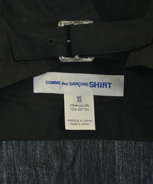COMME des GARCONS SHIRT（コムデギャルソンシャツ）カジュアルシャツ 黒 サイズ:XS メンズ/2200631688020