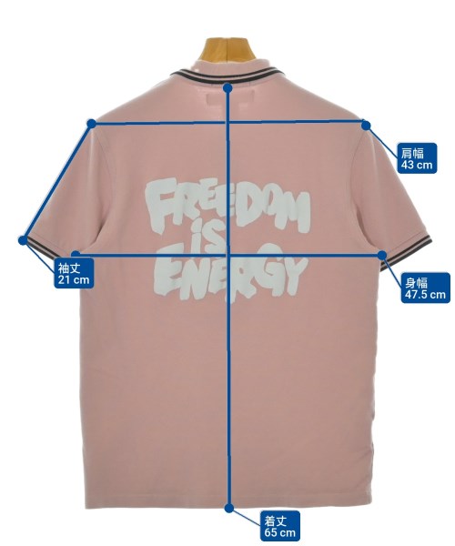 COMME des GARCONS SHIRT（コムデギャルソンシャツ）ポロシャツ ピンク サイズ:M メンズ/2200632241101