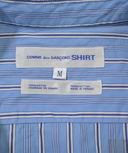 COMME des GARCONS SHIRT（コムデギャルソンシャツ）カジュアルシャツ 青 サイズ:M メンズ/2200621099065