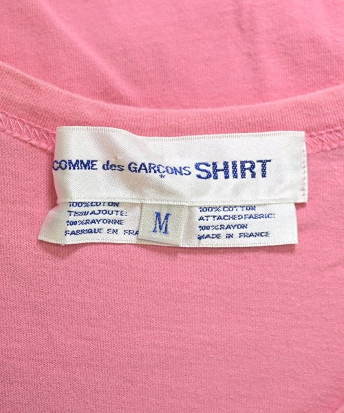 COMME des GARCONS SHIRT（コムデギャルソンシャツ）Tシャツ・カットソー ピンク サイズ:M メンズ/2200624988113