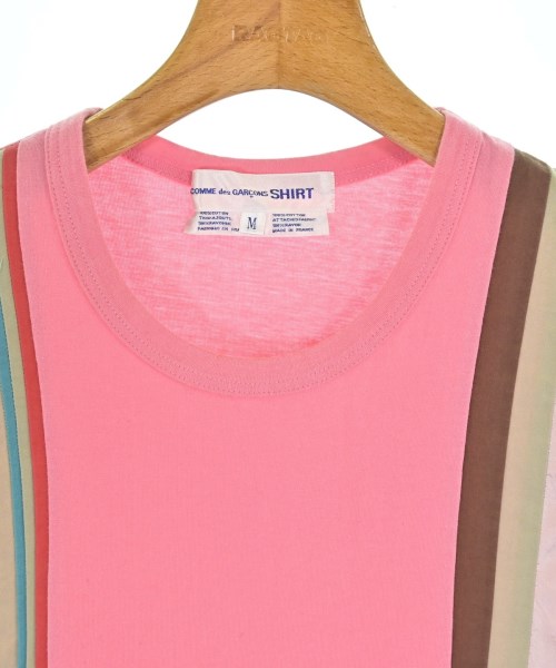 COMME des GARCONS SHIRT（コムデギャルソンシャツ）Tシャツ・カットソー ピンク サイズ:M メンズ/2200624988113