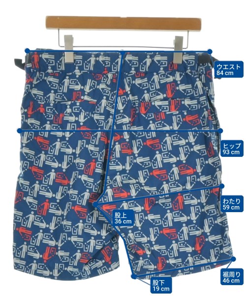 COMME des GARCONS SHIRT（コムデギャルソンシャツ）ショートパンツ 青 サイズ:M メンズ/2200624988182