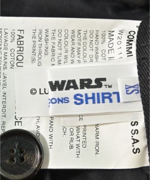 COMME des GARCONS SHIRT（コムデギャルソンシャツ）チノパン 黒 サイズ:XS メンズ/2200628481108