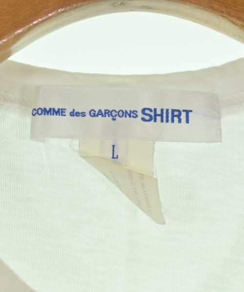 COMME des GARCONS SHIRT（コムデギャルソンシャツ）Tシャツ・カットソー 白 サイズ:L メンズ/2200589989217