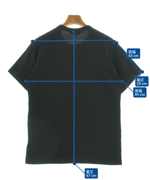 COMME des GARCONS SHIRT（コムデギャルソンシャツ）Tシャツ・カットソー 黒 サイズ:L メンズ/2200589989224