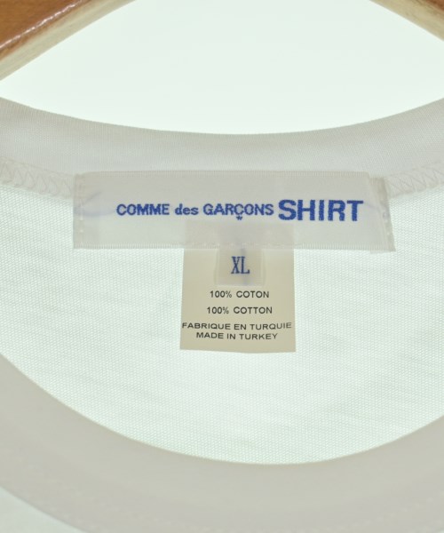 COMME des GARCONS SHIRT（コムデギャルソンシャツ）Tシャツ・カットソー 白 サイズ:XL メンズ/2200610002175