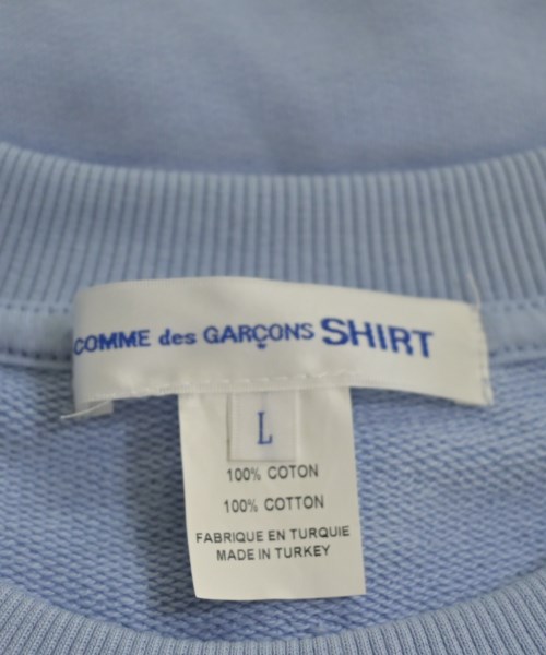 COMME des GARCONS SHIRT（コムデギャルソンシャツ）スウェット 青 サイズ:L メンズ/2200610288012