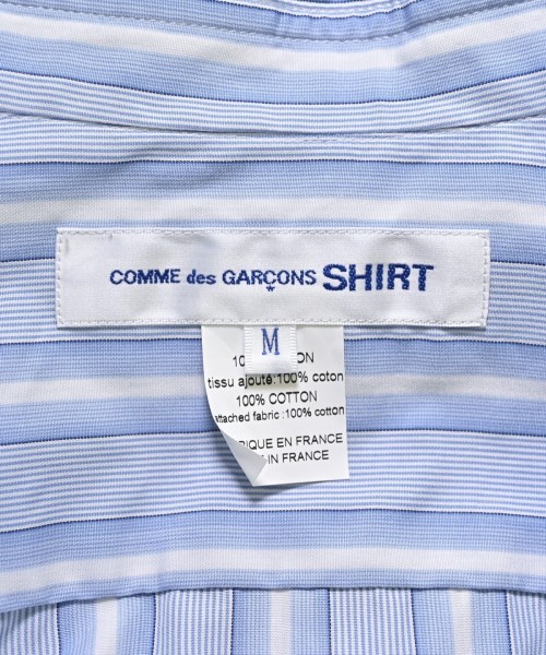 COMME des GARCONS SHIRT（コムデギャルソンシャツ）カジュアルシャツ 青 サイズ:M メンズ/2200610446078