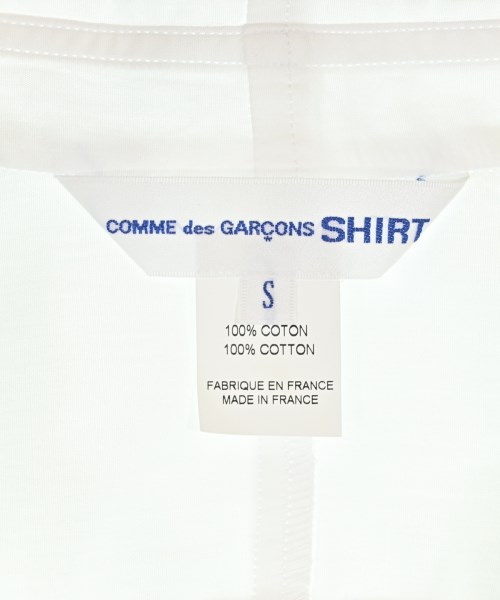 COMME des GARCONS SHIRT（コムデギャルソンシャツ）カジュアルシャツ 白 サイズ:S メンズ/2200610446108