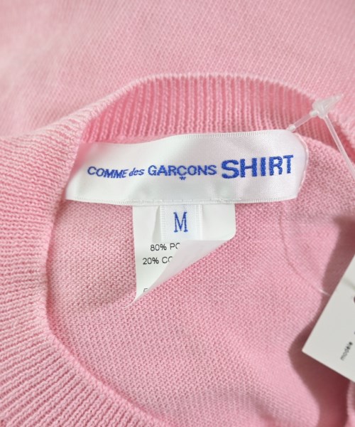 COMME des GARCONS SHIRT（コムデギャルソンシャツ）ニット・セーター ピンク サイズ:M メンズ/2200610446122