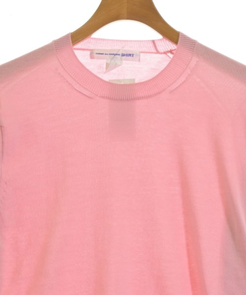 COMME des GARCONS SHIRT（コムデギャルソンシャツ）ニット・セーター ピンク サイズ:M メンズ/2200610446122