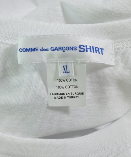COMME des GARCONS SHIRT（コムデギャルソンシャツ）Tシャツ・カットソー 白 サイズ:XL メンズ/2200610446139