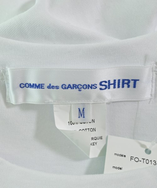 COMME des GARCONS SHIRT（コムデギャルソンシャツ）Tシャツ・カットソー 白 サイズ:M メンズ/2200610446146