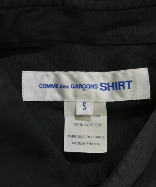 COMME des GARCONS SHIRT（コムデギャルソンシャツ）カジュアルシャツ 黒 サイズ:S メンズ/2200582219021