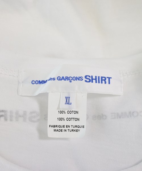 COMME des GARCONS SHIRT（コムデギャルソンシャツ）Tシャツ・カットソー 白 サイズ:XL メンズ/2200611722027