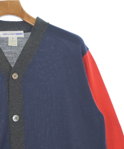 COMME des GARCONS SHIRT（コムデギャルソンシャツ）カーディガン 紺 サイズ:M メンズ/2200612319028