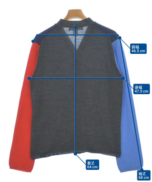 COMME des GARCONS SHIRT（コムデギャルソンシャツ）カーディガン 紺 サイズ:M メンズ/2200612319028