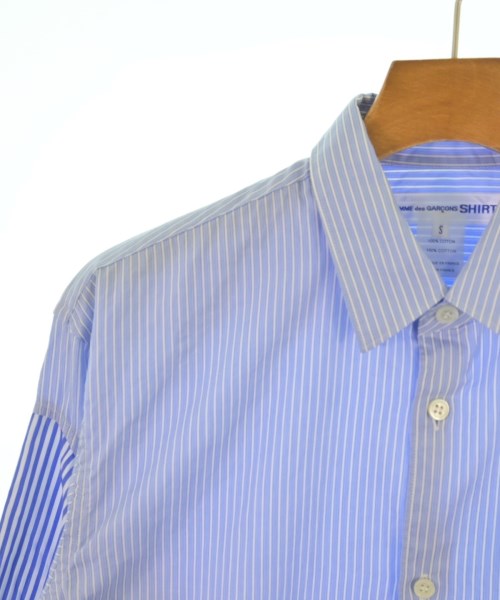 COMME des GARCONS SHIRT（コムデギャルソンシャツ）カジュアルシャツ 青 サイズ:S メンズ/2200612384057