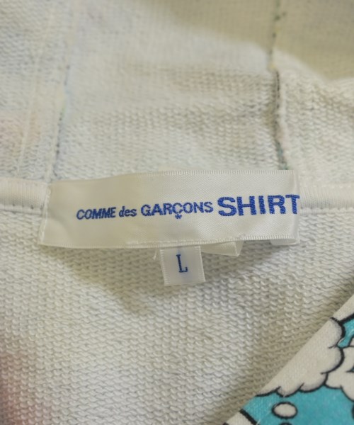 COMME des GARCONS SHIRT（コムデギャルソンシャツ）パーカー 白 サイズ:L メンズ/2200612578036