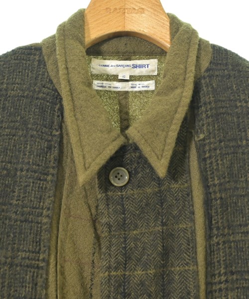 COMME des GARCONS SHIRT（コムデギャルソンシャツ）カジュアルジャケット カーキ サイズ:S メンズ/2200612682016