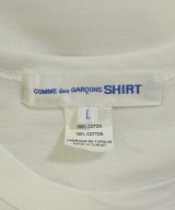 COMME des GARCONS SHIRT（コムデギャルソンシャツ）Tシャツ・カットソー 白 サイズ:L メンズ/2200612757042