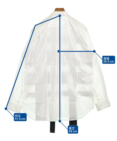 COMME des GARCONS SHIRT（コムデギャルソンシャツ）カジュアルシャツ 白 サイズ:M メンズ/2200613183031