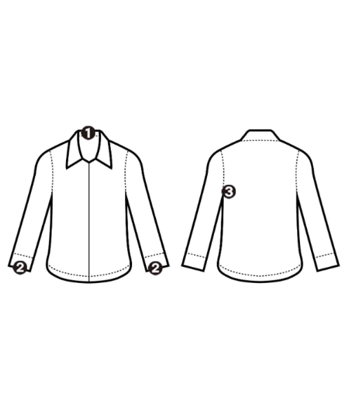 COMME des GARCONS SHIRT（コムデギャルソンシャツ）カジュアルシャツ 白 サイズ:S メンズ/2200613229050