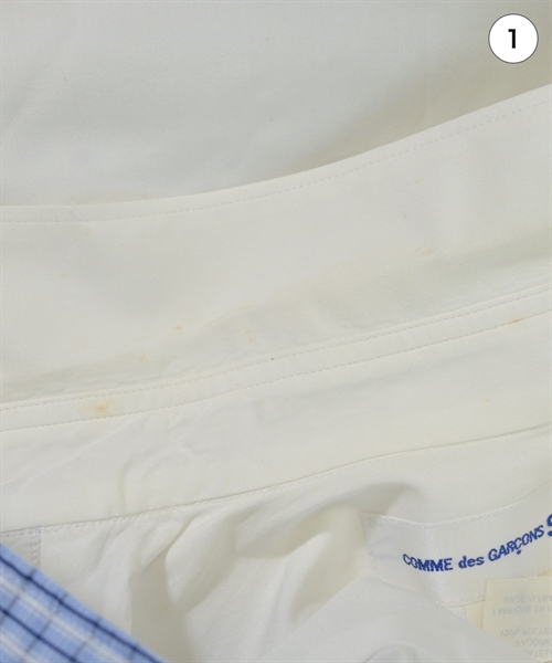 COMME des GARCONS SHIRT（コムデギャルソンシャツ）カジュアルシャツ 青 サイズ:S メンズ/2200613229104