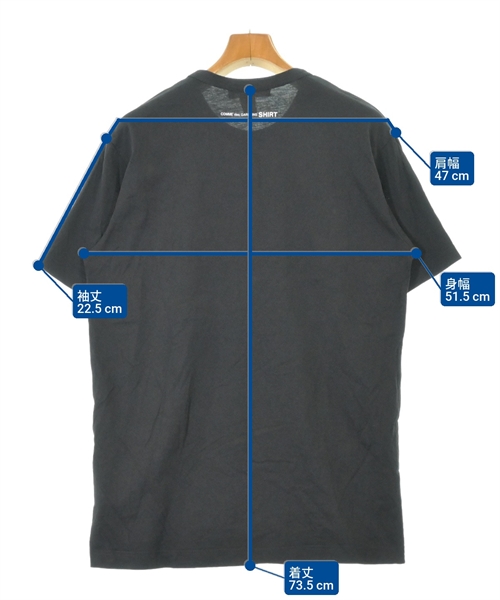 COMME des GARCONS SHIRT（コムデギャルソンシャツ）Tシャツ・カットソー 黒 サイズ:X(XL位) メンズ/2200613229227