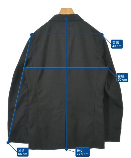 COMME des GARCONS SHIRT（コムデギャルソンシャツ）ジャケット 黒 サイズ:L メンズ/2200609352014