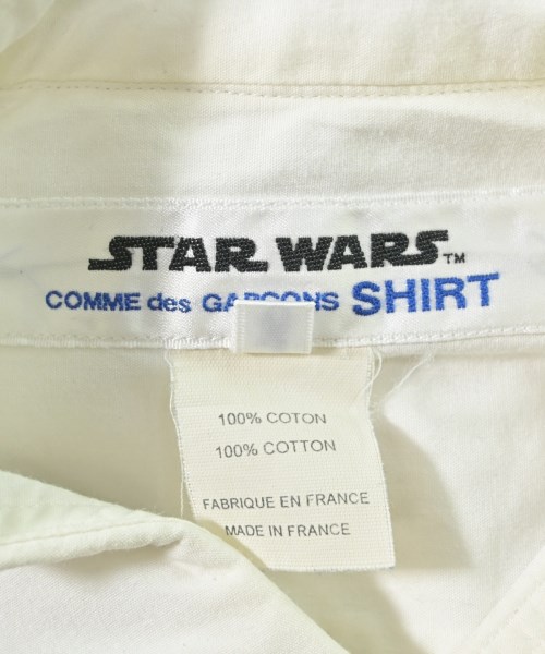 COMME des GARCONS SHIRT（コムデギャルソンシャツ）カジュアルシャツ 白 サイズ:XS メンズ/2200614115086