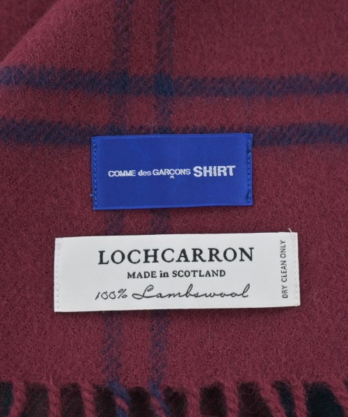 COMME des GARCONS SHIRT（コムデギャルソンシャツ）ストール 赤 サイズ:- メンズ/2200614901078