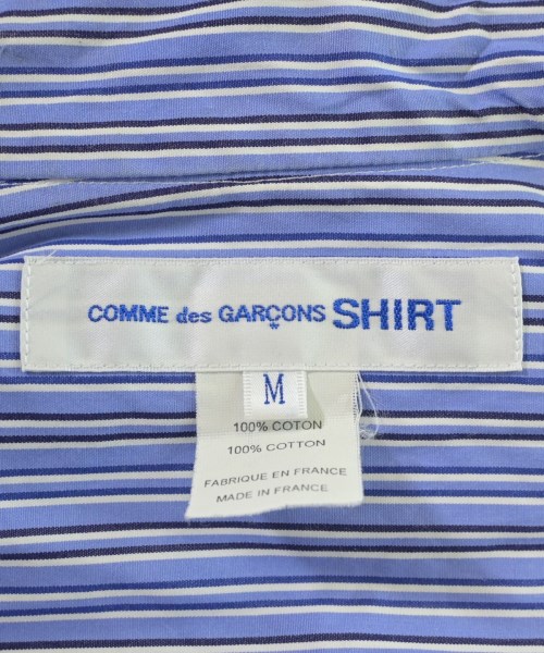COMME des GARCONS SHIRT（コムデギャルソンシャツ）カジュアルシャツ 青 サイズ:M メンズ/2200615468044